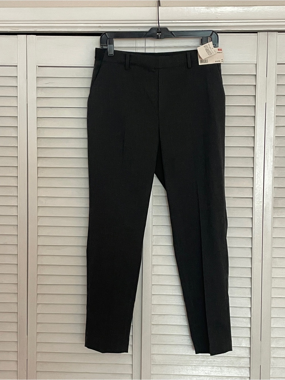 Uniqlo Dark Gray Dress Pants - Slim Tailored
